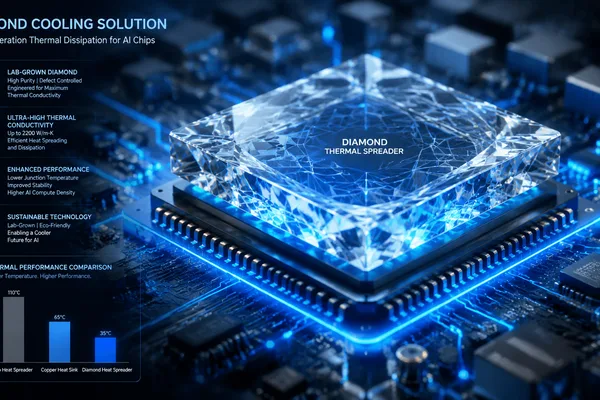 China's synthetic diamond industry poised to supply AI chip cooling solutions