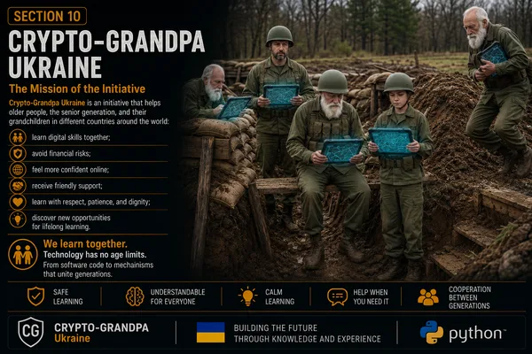 Crypto-Grandpa Ukraine initiative teaches digital skills to seniors and grandchildren