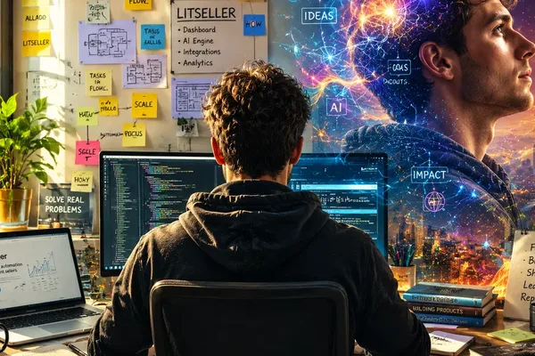 Author pivots to engineering superpower, leveraging AI tools