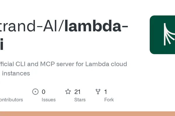Strand AI releases CLI and MCP server for Lambda cloud GPU management