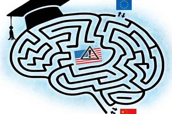在美国人才转移之际，中国与欧洲加强科学合作