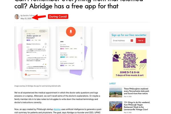 Abridge expands AI to clinical intelligence layer from ambient scribe