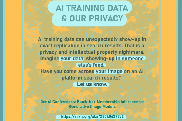 AI training data raises privacy concerns over personal image usage