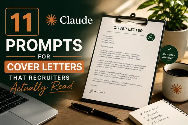 Claude Prompts Enhance Cover Letter Effectiveness for Recruiters