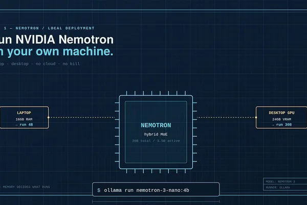 NVIDIA releases Nemotron for local AI agent execution