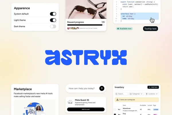 Meta releases Astryx open-source design system