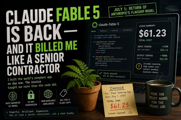 Anthropic Revives Claude Fable 5 Model with Focus on Use-Case Specialization · 5 sources tracked