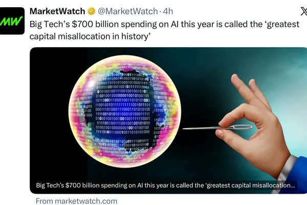 Gary Marcus questions massive AI infrastructure spending as historical capital misallocation