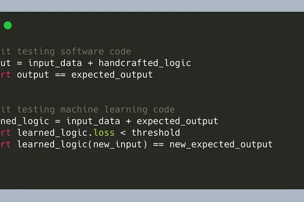 Eugene Yan advises against mocking machine learning models in unit tests