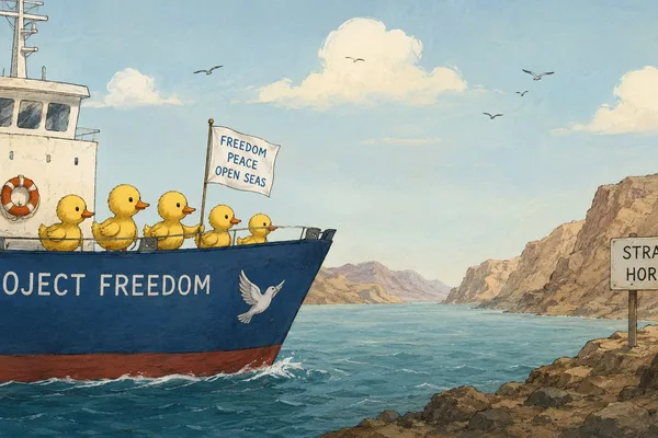 Iran War: Podcast dissects failed US Strait of Hormuz operation