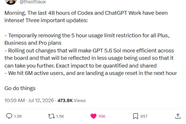 Anthropic reportedly removes all AI usage limits
