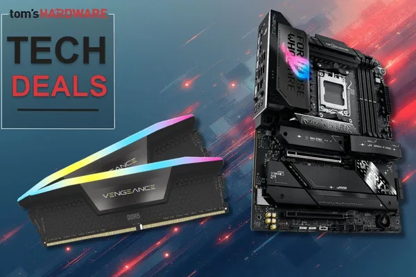 Corsair DDR5 RAM Bundle with Asus Motherboard Offers $245 Savings