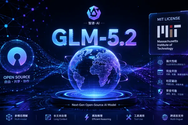 Zhipu AI's GLM-5.2 leads open-source coding agents with 1M context