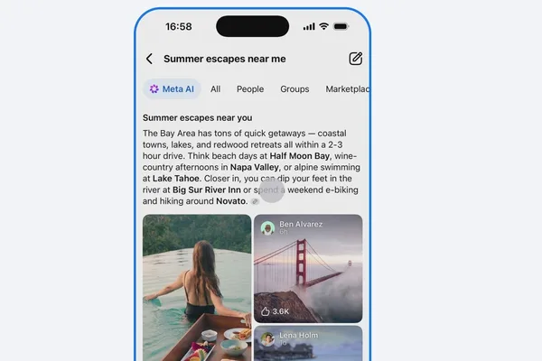Meta launches AI Mode search on Facebook using public posts