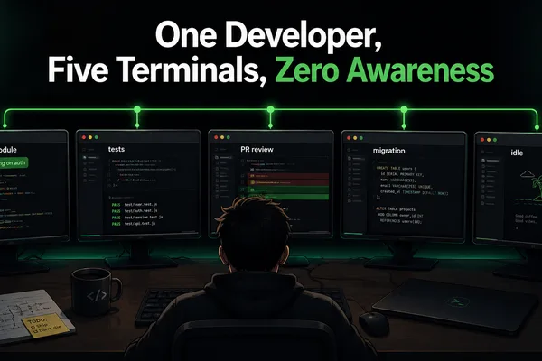 Developer workflow challenges with multiple terminals addressed