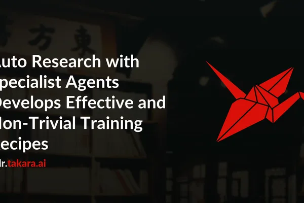 Automated agents autonomously develop AI training recipes