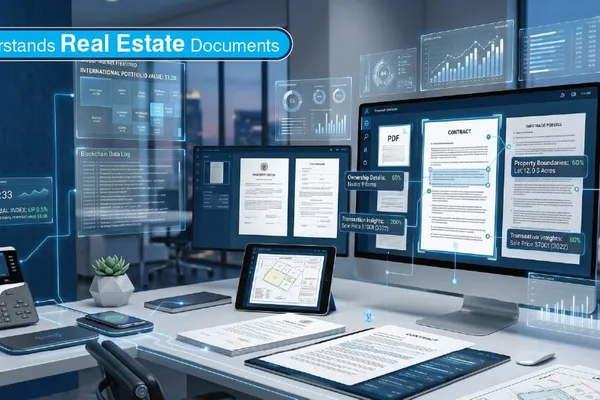 AI automates property data extraction from real estate documents