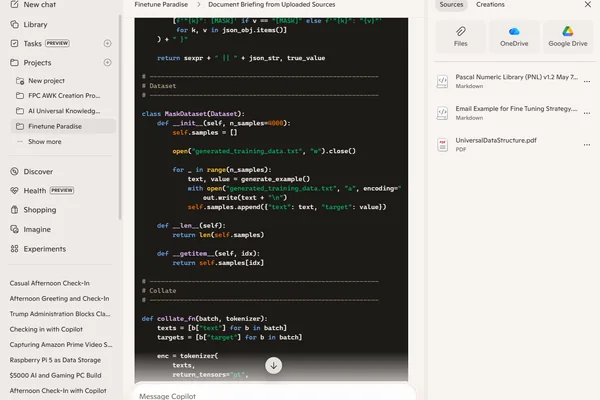 TinyBERT finetuned for data structure recognition without English