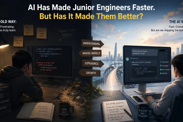 AI speeds up junior engineers but may hinder deep learning