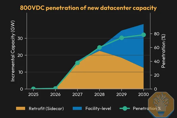 Datacenter power infrastructure to shift to 800VDC, says SemiAnalysis
