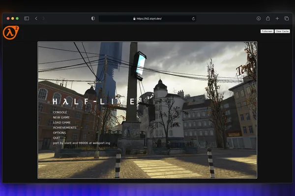 Half-Life 2 playable in browser via new unofficial WebGL 2 port