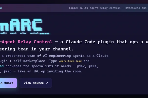 AI coding gets team structure with mARC agent framework