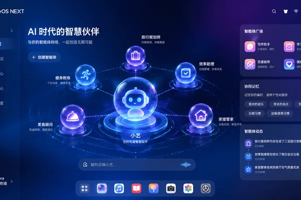 Huawei's HarmonyOS evolves into an agent-first operating system