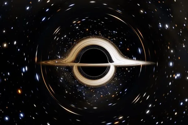 Fable 5 aids user in creating complex black hole simulation