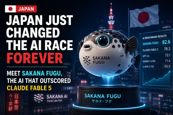 Japanese AI Sakana Fugu reportedly outscores Claude Fable 5