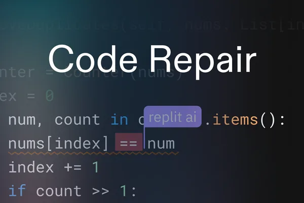 Replit 训练 AI 模型进行 IDE 内代码修复