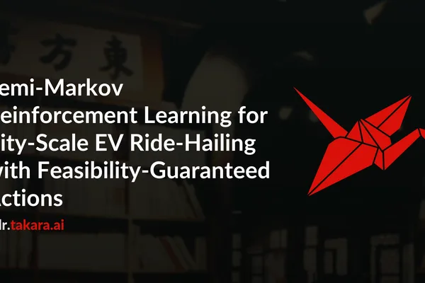 Researchers develop semi-Markov RL for city-scale EV ride-hailing