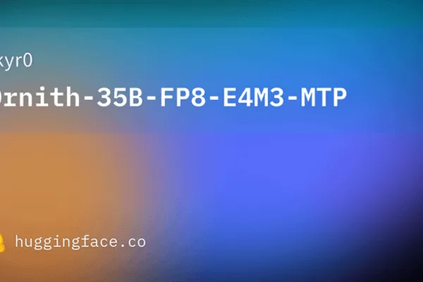 Ornith 35B模型通过MTP增强，实现更快的Agentic编码