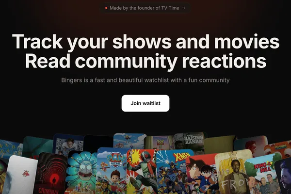 TV Time app relaunches as Bingers with AI focus and lower costs