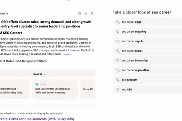 Bing tests less clickable links in Copilot, pilots AI Max for Search