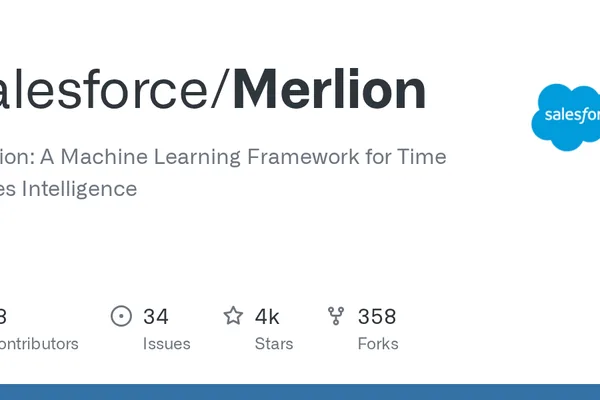Salesforce releases Merlion, an end-to-end ML framework for time series intelligence