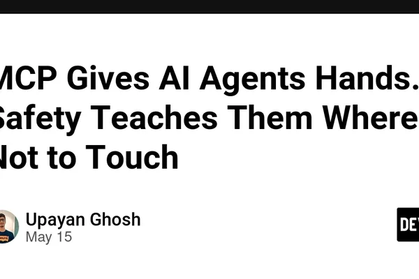MCP protocol gives AI agents tools for safe interaction