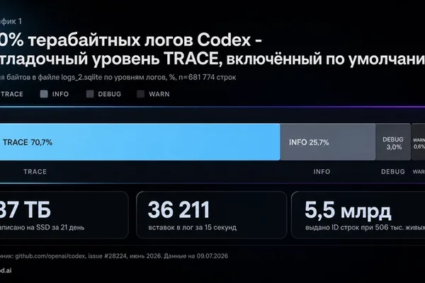 Codex AI agent bug writes 640 TB/year to SSDs, risking drive failure