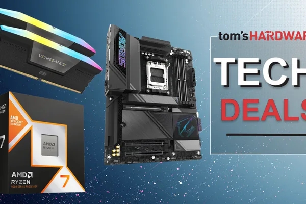 Newegg 推出 Ryzen 7 9800X3D PC 套装，优惠 233 美元