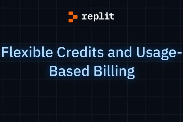 Replit 推出了按用量计费和灵活积分