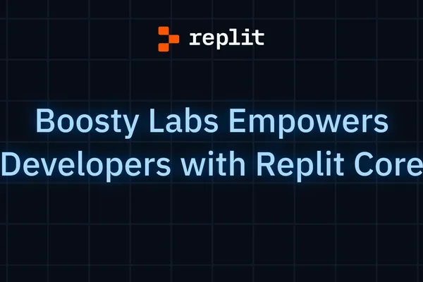 Boosty Labs 通过 Replit AI 和协作提升开发人员生产力