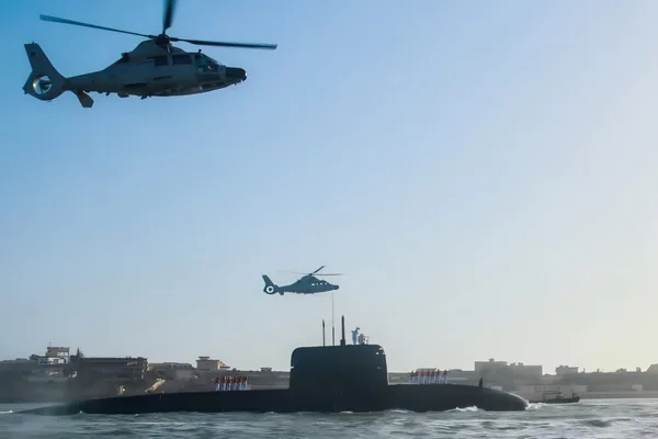 Pakistan receives Chinese-built stealth submarine, challenging India