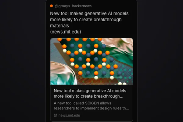 MIT's SCIGEN tool guides generative AI for breakthrough material discovery