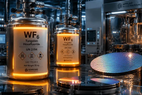 AI Demand Doubles Tungsten Hexafluoride Prices Amid Supply Squeeze