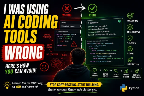 Author Shares Tips on Correctly Using AI Coding Tools