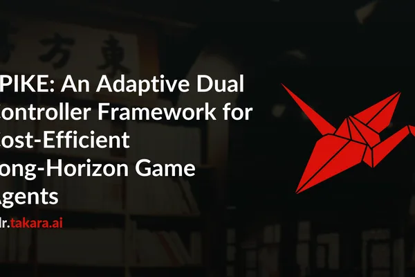 SPIKE framework boosts game agent efficiency with dual controllers