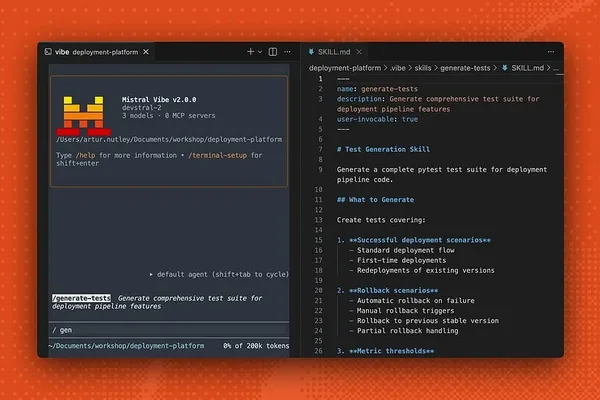 Mistral unifies work and coding AI into single agent Vibe