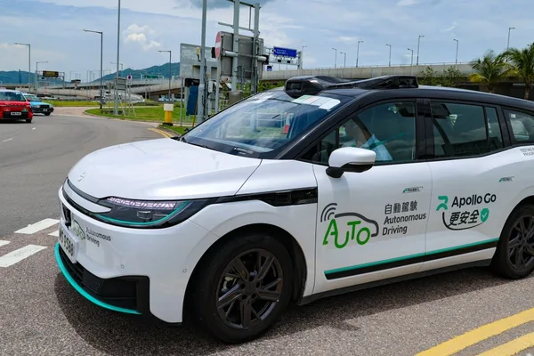 Hong Kong expands autonomous vehicle trials with Baidu robotaxis