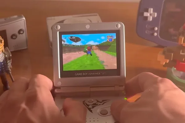 Super Mario 64 playable on Game Boy Advance
