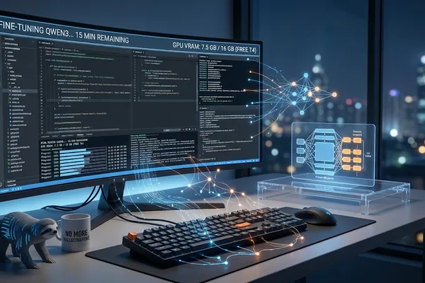 Unsloth library cuts LLM fine-tuning costs, enabling free GPU use