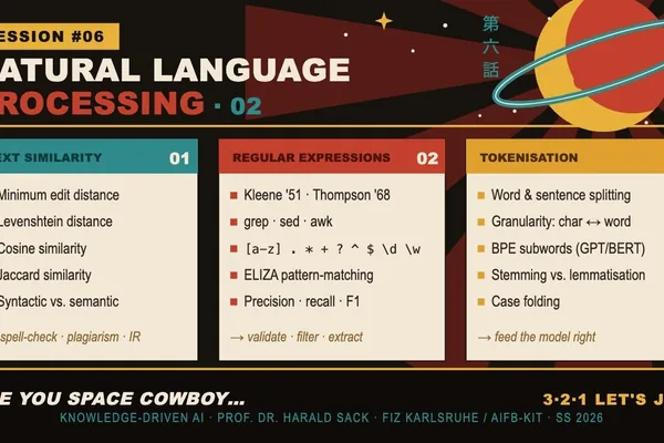 KDAI2026 lecture covers NLP, text similarity, and tokenization